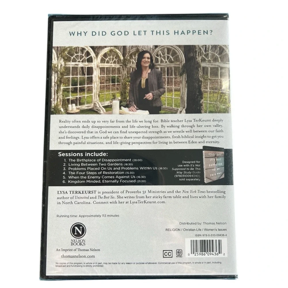 It's Not Supposed to Be This Way : Finding Unexpected Strength Book  And DVD set - Picture 6 of 13